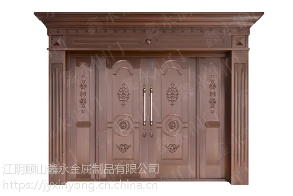 江阴鑫永铜门别墅铜门-对开门62-65