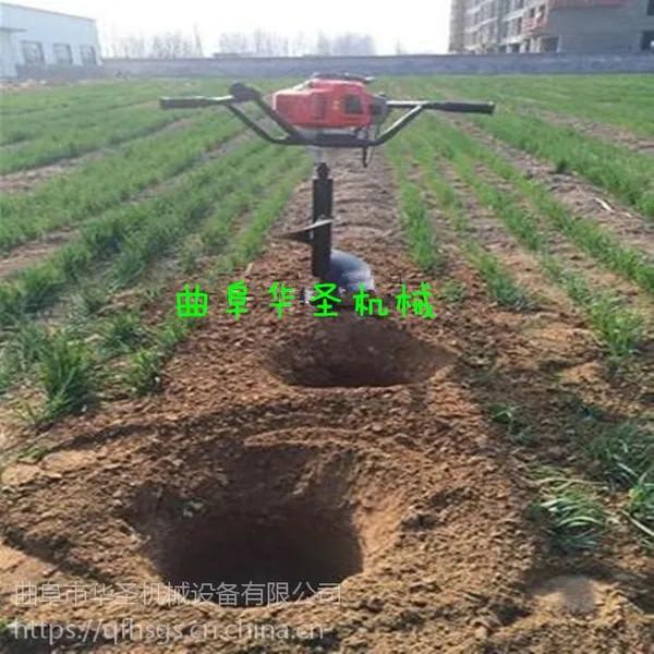 多用型优质挖坑机 新式大棚立柱机