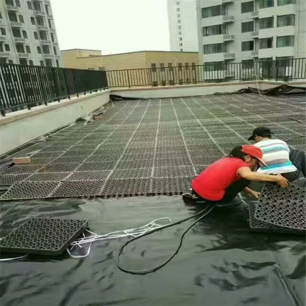 楼顶绿化阻根土工膜怎样施工