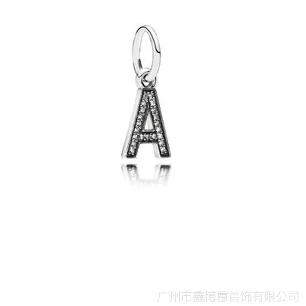 ŷ���������� �˶������� 925�����Ҽ� Ӣ����ĸdiy���xbh���Ҽӹ�