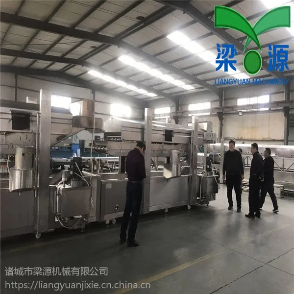 麻花油炸机全自动麻花生产加工流水线设备梁源机械