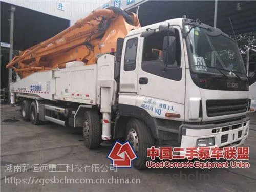 二手中联重科52米12年泵车,二手中联泵车价格-二手泵车联盟