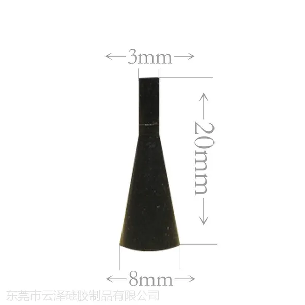 4*6*20耐高温硅胶胶塞天然环保橡胶各种配件螺丝孔堵头喷涂烤漆氧化保护塞