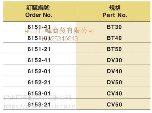 A 台湾丸荣ACROW 加工中心主轴松刀量具 bt30 40 50