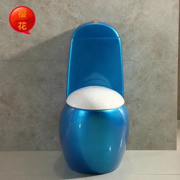 厂家直销蛋形座便器高水箱马桶 可加工色釉 8120