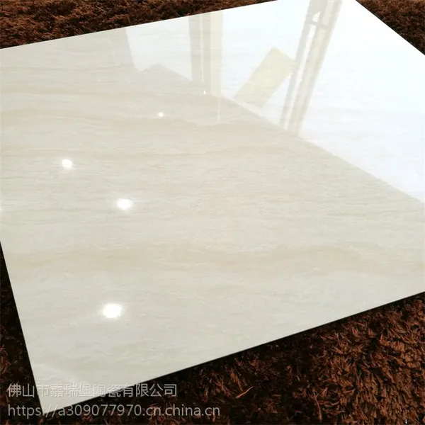 佛山陶瓷地板砖厂家直销600*600黄色亚马逊抛光砖