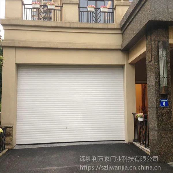 专业订制铝合金卷帘门 镂空 不锈钢网型门 电动遥控双层双筋防盗门