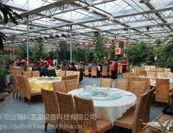 温室工程建设 山东豪达瑞科热镀锌钢智能连栋玻璃温室
