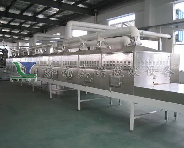牛皮纸微波烘干机|隧道式lt-30kw微波制品类干燥烘干设备