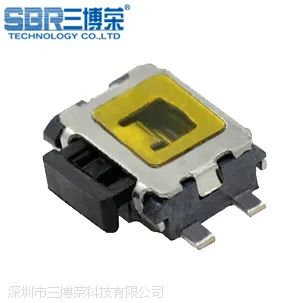 三博荣供应轻触开关/四脚中乌龟侧按键/U型包脚/贴片式