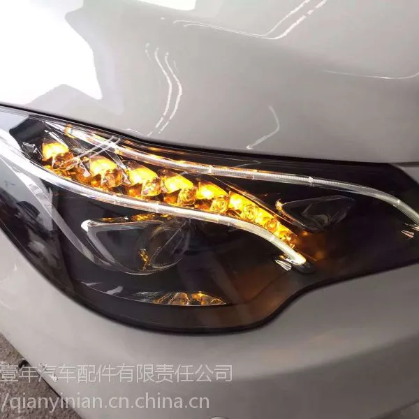 奔驰E(W207)180 200 300车灯改装升级LED大灯,老款改装新款 低配升级原装高配
