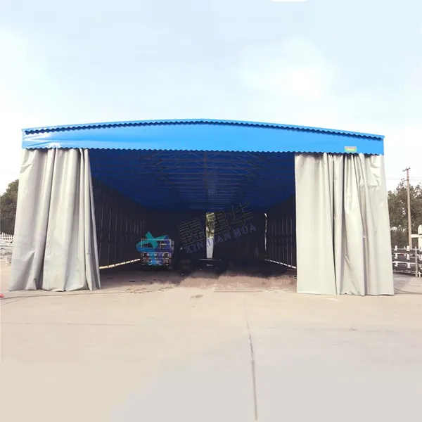 嘉兴供应室外大型工厂雨棚定做_布活动推拉帐篷厂家