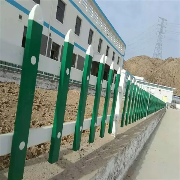 雄安新区PVC围栏 新区PVC草坪护栏 绿化带围栏厂家