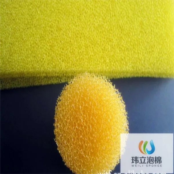 东莞玮立厂家供应出口过滤海绵 滤芯海绵