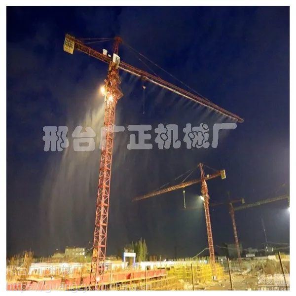 邢台广正高压塔吊喷淋设备 塔吊除尘降温