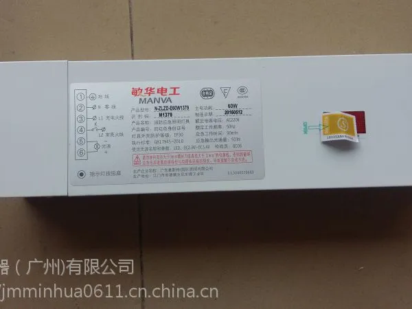 敏华大功率LED灯应急电源N-ZLZD-E60W1379节能灯、白炽灯、PAR灯应急电源