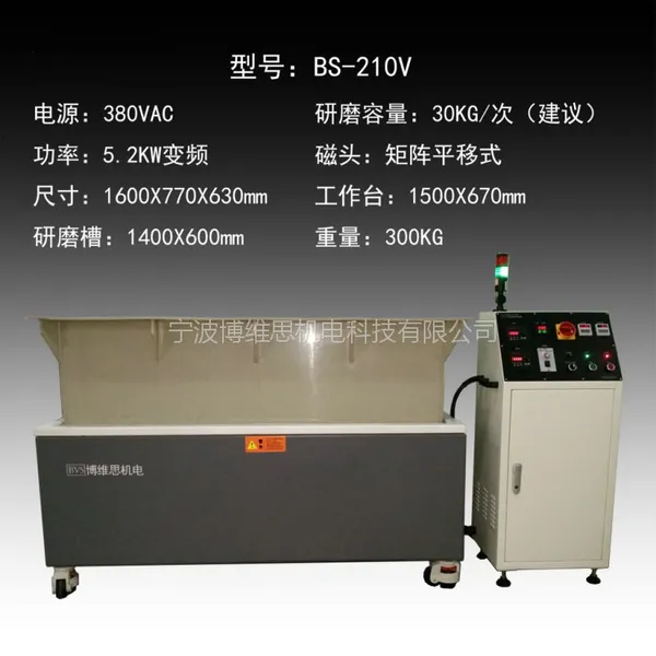 小型磁针抛光机BS-170V浙江博维思制造