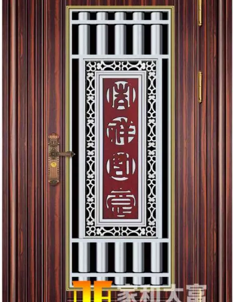 东莞不锈钢门,品质金属防盗客厅大门厂家
