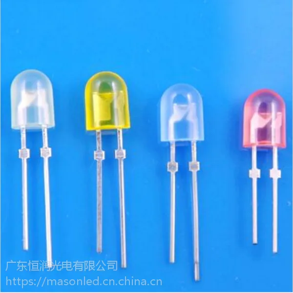 万润科技厂家直销MASON品牌RGB彩色LED发光二极管灯珠,指示LED二极管