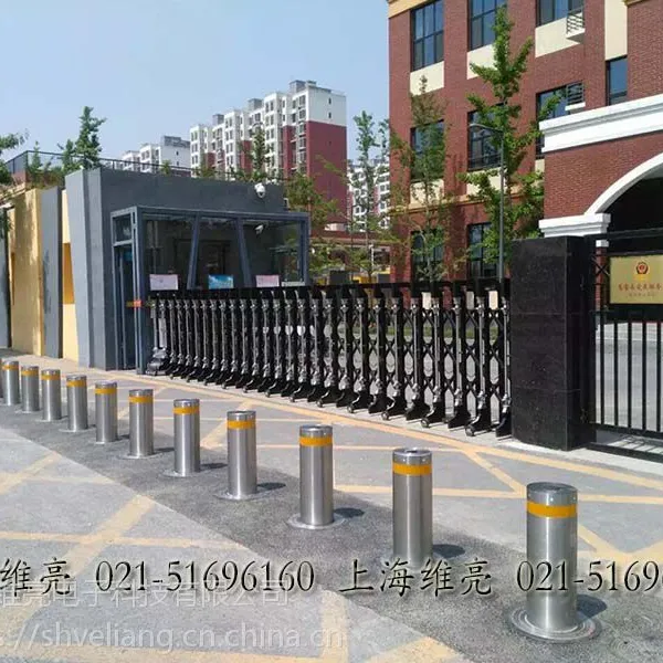 全自动升降柱,银行防撞升降柱,电动遥控升降柱