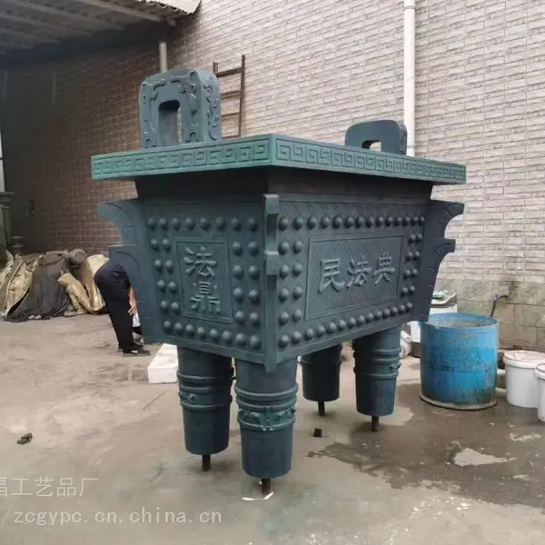 风水铜鼎_大兴安岭铜鼎_振昌工艺品