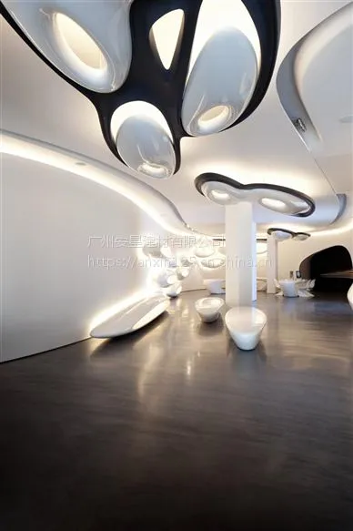 安星建材\GRG\玻璃纤维增强预制构件\装饰定制造型材料\造型高强石膏装饰板