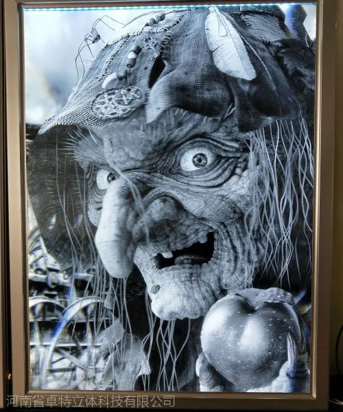 加工立体光栅变幻变画4D大幅面展览展示照片定制鹤壁卓特立体