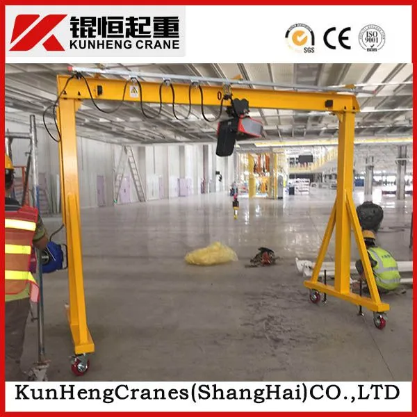 移动龙门吊小型行车手推简易龙门架