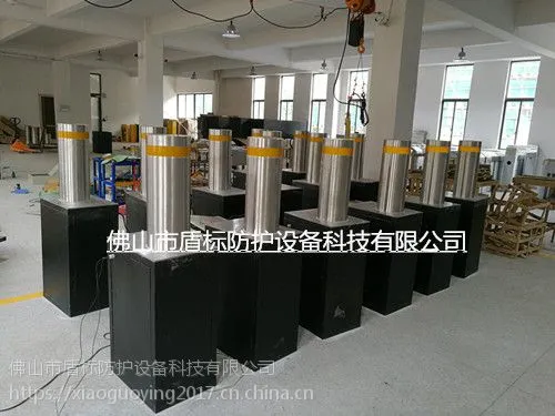 盾标防护自动升降柱,DB-SJ168电动升降柱,小区遥控阻车柱,防撞隔离路障