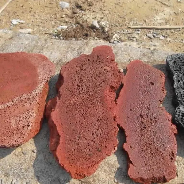 安徽火山石板 黑洞石 火山岩板材质量保障