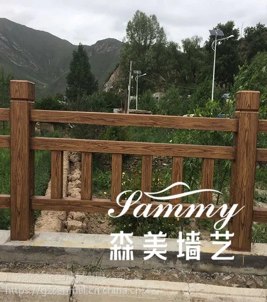 专业承接钢架木纹漆施工,景区廊架护栏木纹漆,颜色齐全,室内外均可施工