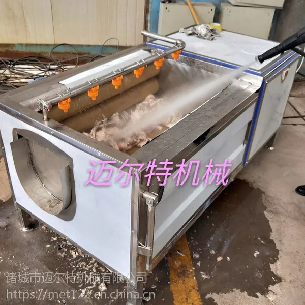 迈尔特加工定制不锈钢毛辊清洗机