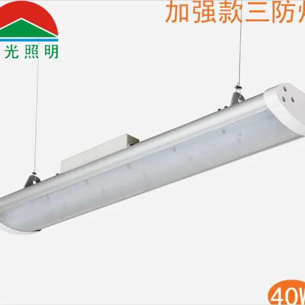 三防灯40W 0.6米加强款 LED特种灯具 防水防尘防爆 40W led 三防灯