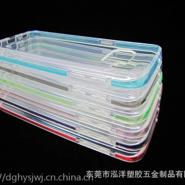 三星galaxy s7手机壳 来电闪 g9300保护套彩虹双色软套TPU高透明