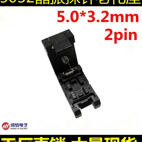 工厂直销5032-2PIN晶振探针老化座5.0*3.2贴片晶振探针测试座