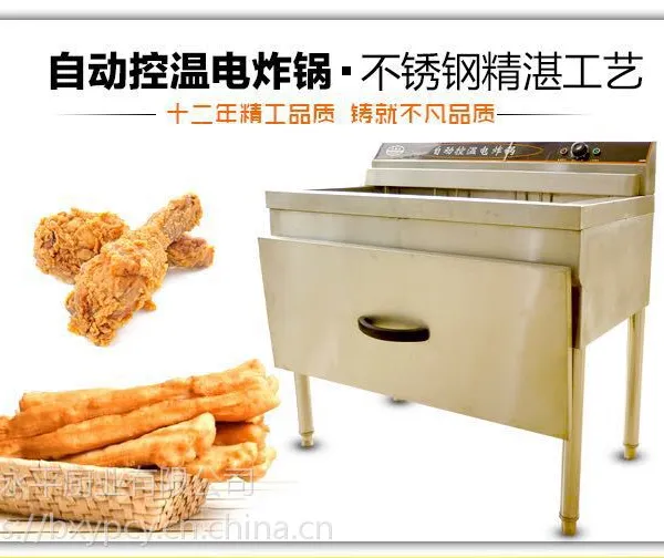 供应电炸锅 炸锅 气炸锅 油气两用炸锅 自动恒温炸锅