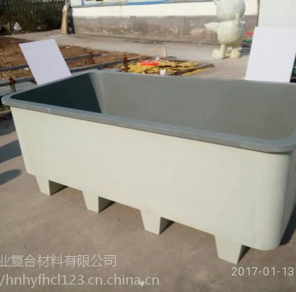 河南和业玻璃钢制品水池 异型定制 玻璃钢鱼池