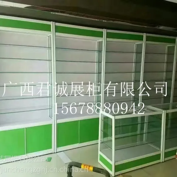 广西君诚钛合金展示柜玻璃展示柜手办模型展柜