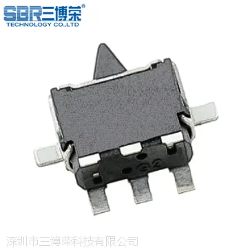 三博荣厂家直销摇摆拨动式检测开关/左右复位限位开关/SMT贴片耐温/