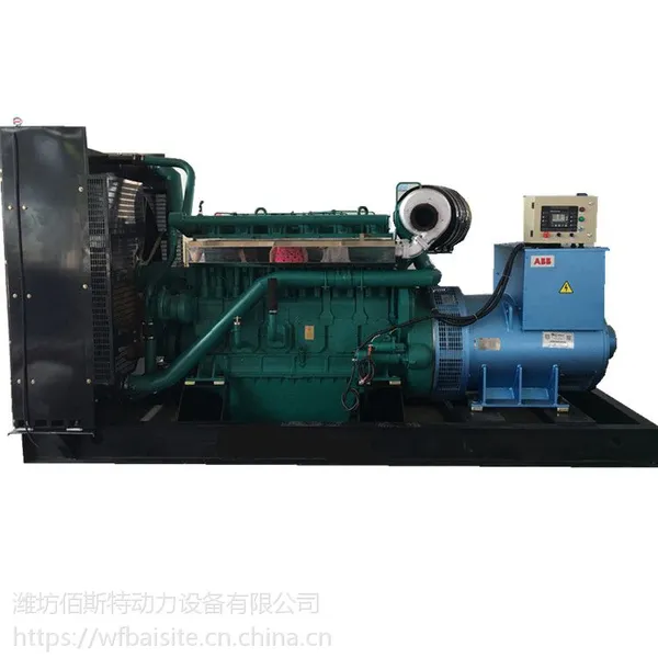 供应潍柴600kw柴油发电机组 X8170ZD650-4发动机 潍柴原厂