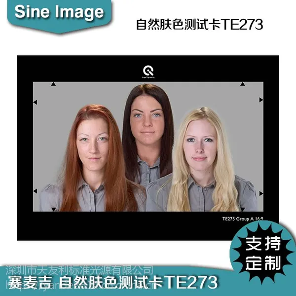 ESSER爱莎自然肤色测试卡TE273电子相机天然肤色再现评估chart图卡