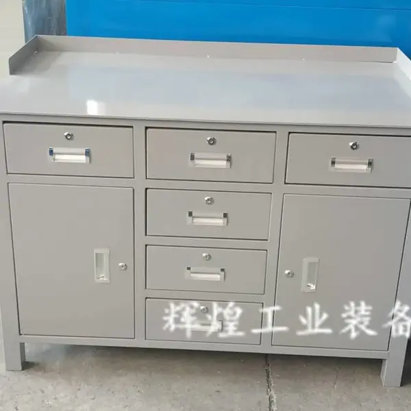 电力安全柜 多层板钢制工具柜车重型 双门6抽工具柜