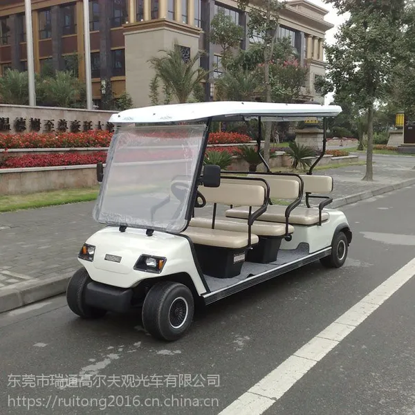 RTA8-11人座电动观光车出租 楼盘看房车租赁 老爷车