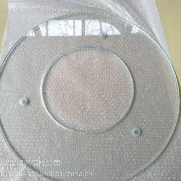 瑞视供应光学仪器工作台玻璃 圆环玻璃 螺丝筛选机玻璃 尺寸可定制