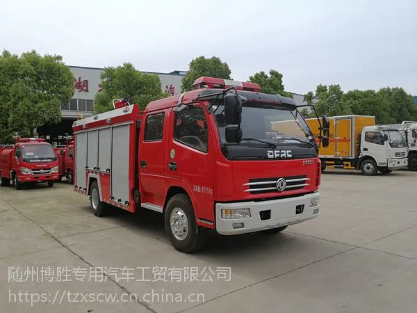 江特牌国五东风装水3.5吨水罐消防车优质产品重信用企业