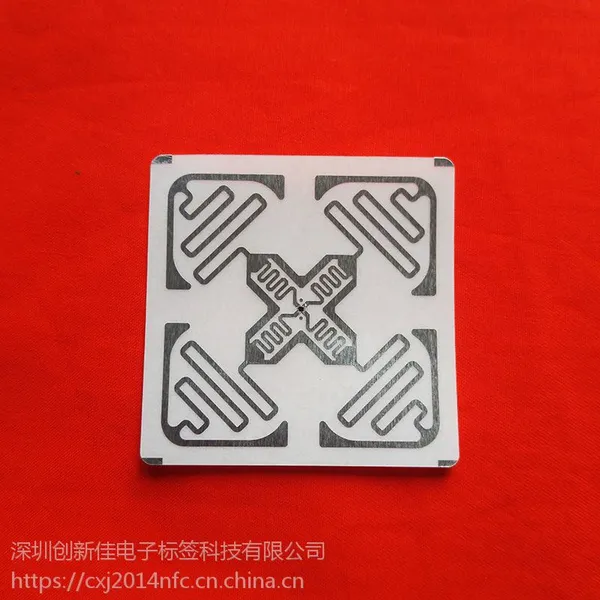 H47电子标签 干湿inlay带背胶可粘贴铜版纸 PET材质 impinj芯片