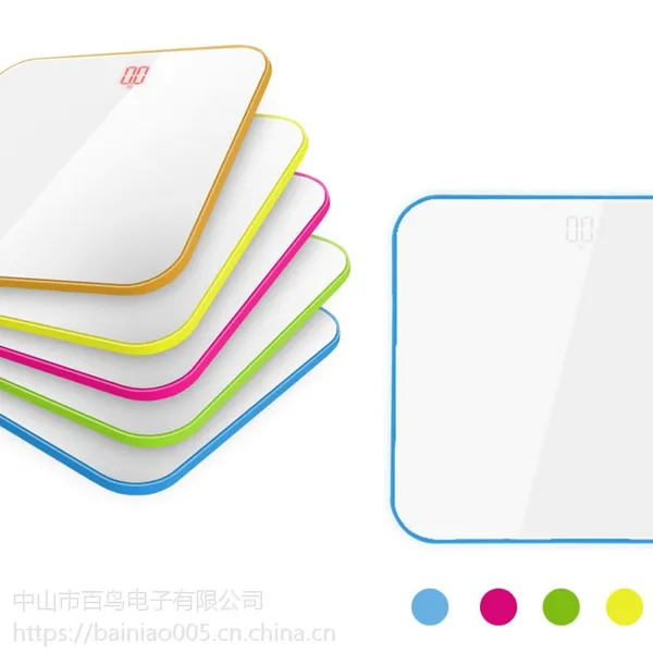 WHITEBIRD厂家批发家用适合通用人群180kg全包边健康秤人体秤体重秤电子秤浴室秤