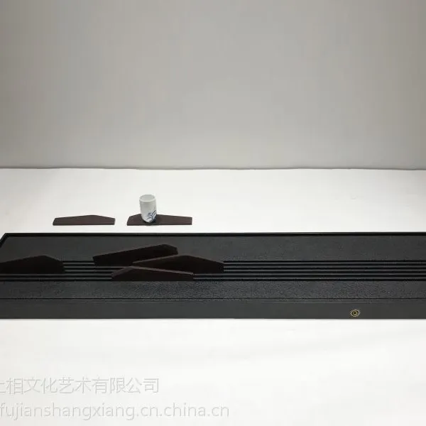 供应泉州上相 山水楼田 玄青石茶盘石制2015定制SX-20150205