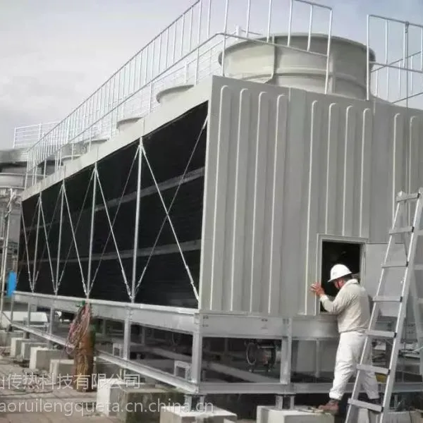 方形横流凉水塔冷却塔HRT-500中央空调工程 山东锦山厂家供应