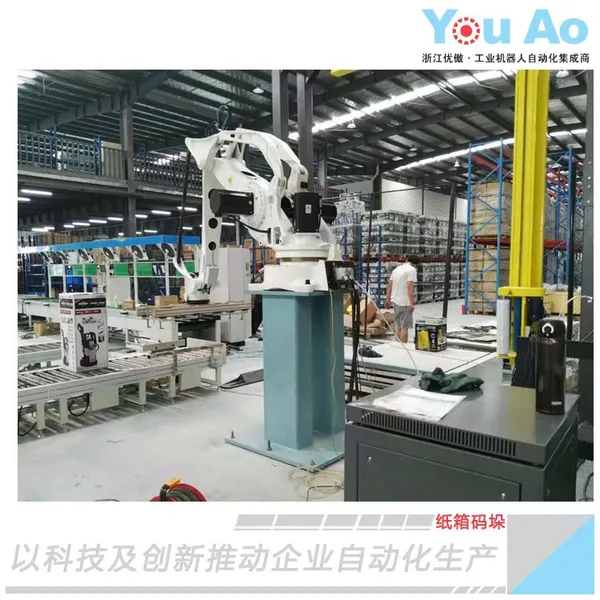优傲智能码垛系统,分拣、码垛,智能识别与数据传输
